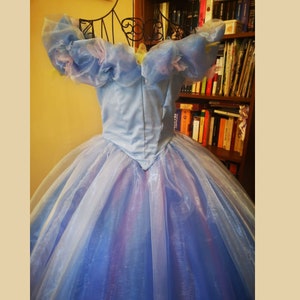 Cinderella Cosplay Movie Dress