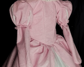 Princess Ariel Pink Dress for Girls | Cosplay & Fairy Tale Dress