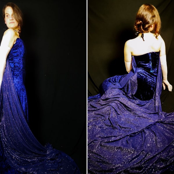 Robe bleue opéra Anastasia