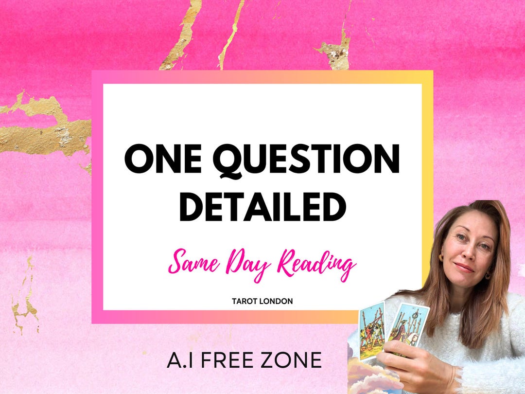 1 Question Detailed Tarot Reading | Same Day Psychic Reading | Detailed ...