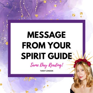Same Day Psychic Tarot Reading: Spirit Guide Message (PDF)