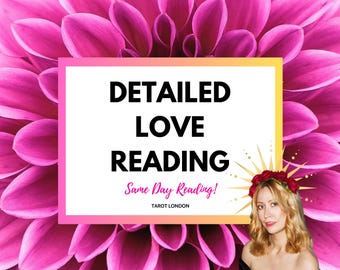 Same Day Love reading | Detailed | Within 24 hours | Experienced Etsy Psychic & tarot reader