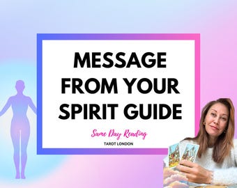 Same Day Psychic Tarot Reading: Spirit Guide Message (PDF)
