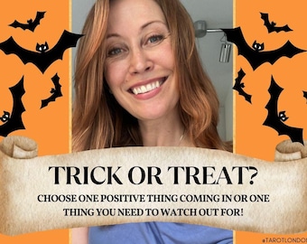 Trick Or Treat Halloween Psychic Reading (PDF Download within 24hrs)