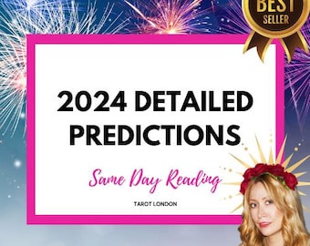 SAME DAY 2024 Predictions Psychic Detailed Tarot Reading Accurate Experienced Clairvoyant Psychic Love predictions 2024