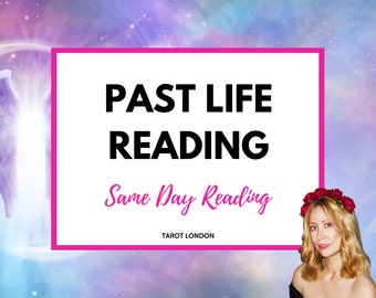 PAST LIFE psychic chanelled reading | Same Day withing 24 hours | Experienced Etsy Psychic