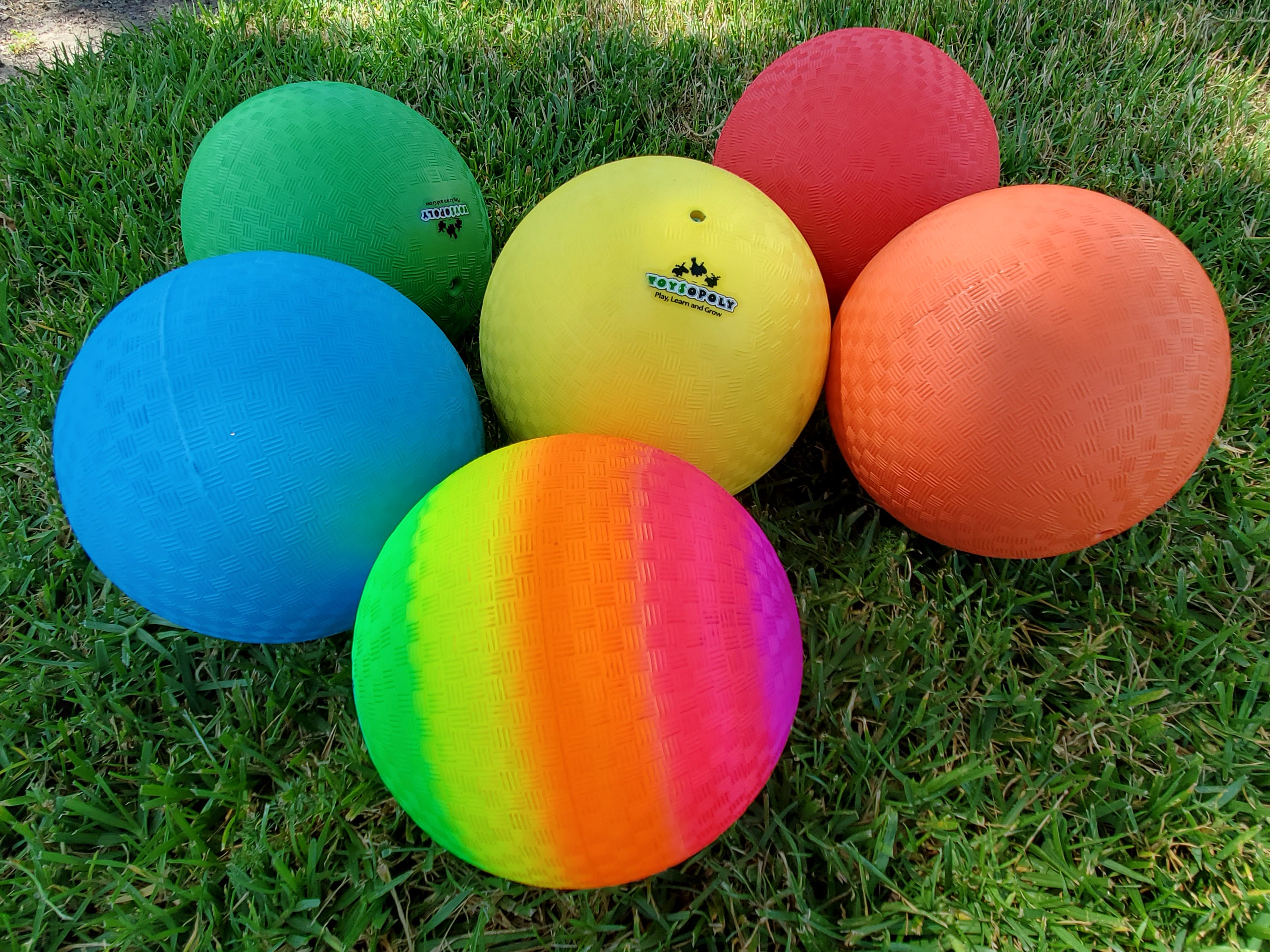 Playground Balls 8.5 Inches Pack of 6 Free Pump MESH Etsy