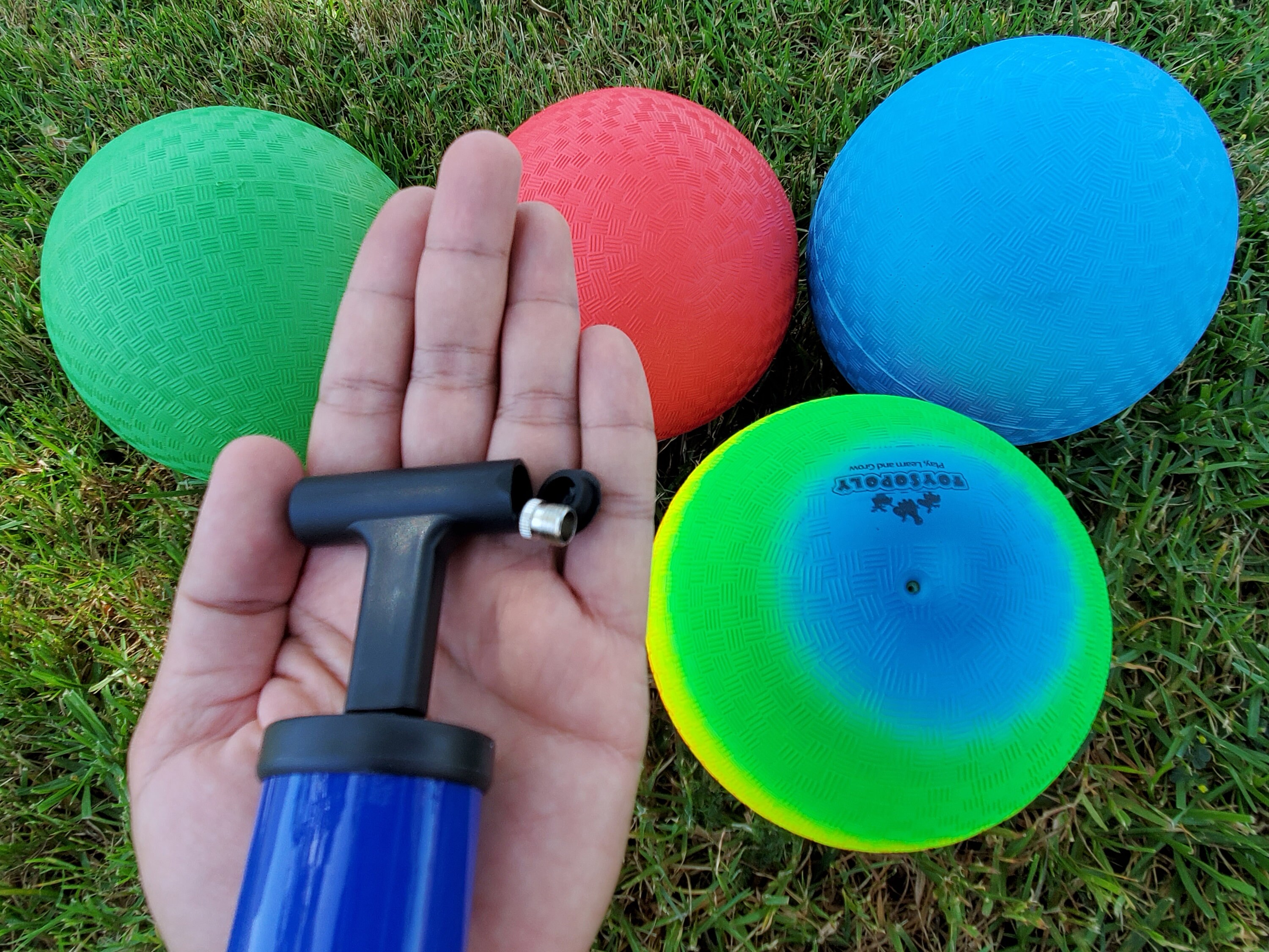 Playground Balls 8.5 Inches Pack of 6 Free Pump MESH Etsy