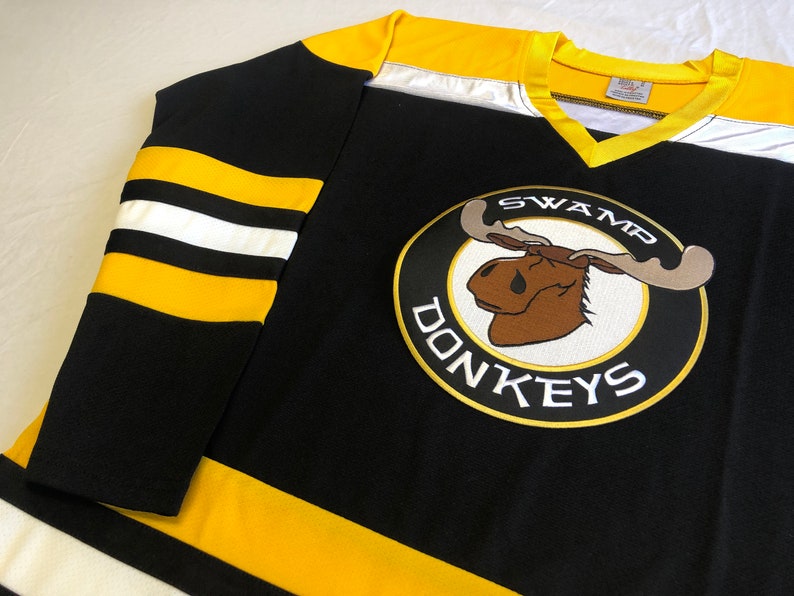 Swamp Donkeys Custom Hockey Jerseys We Add Your Name and Number