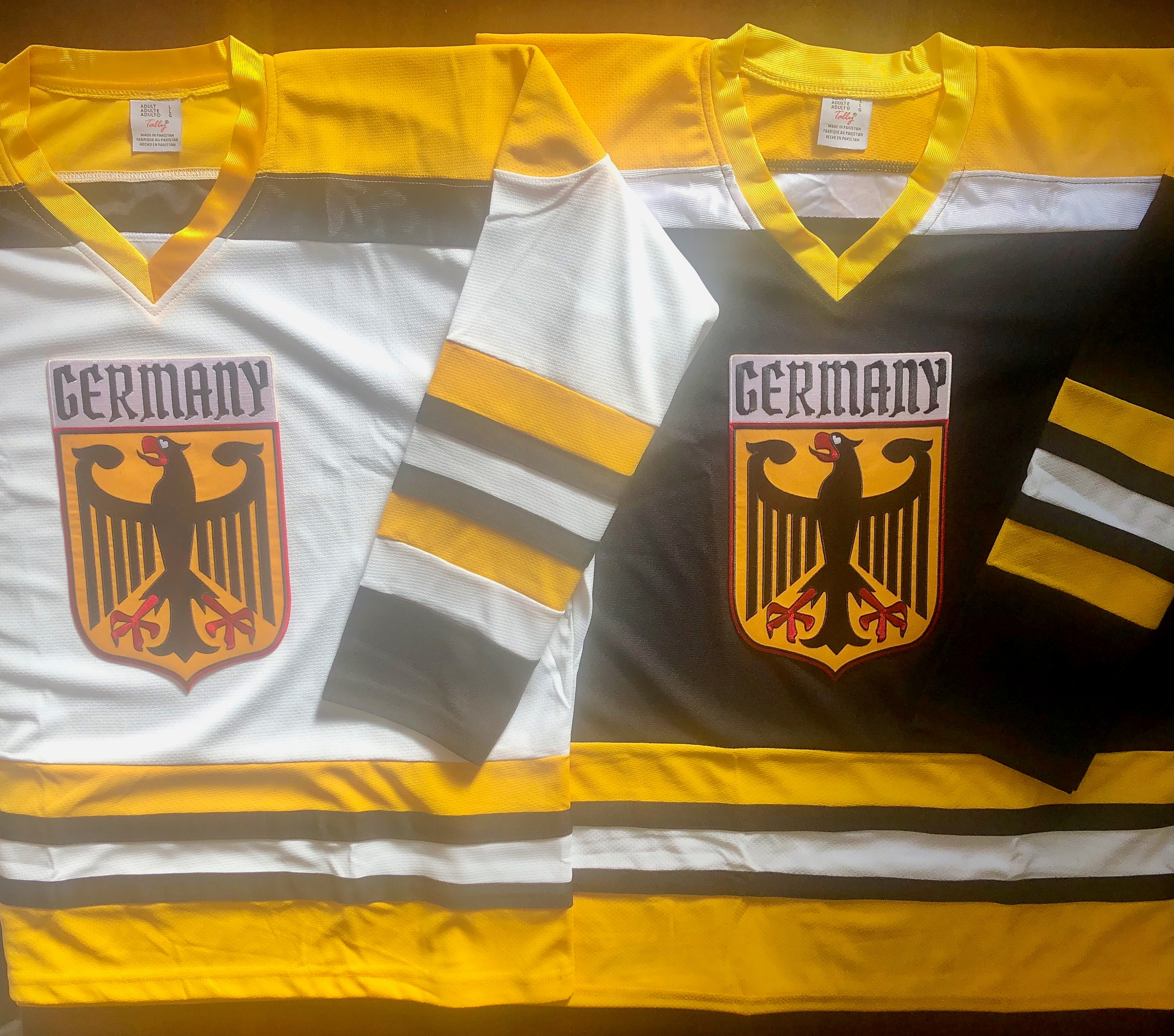 Custom Hockey Jerseys with a team USA Twill Crest in 2023