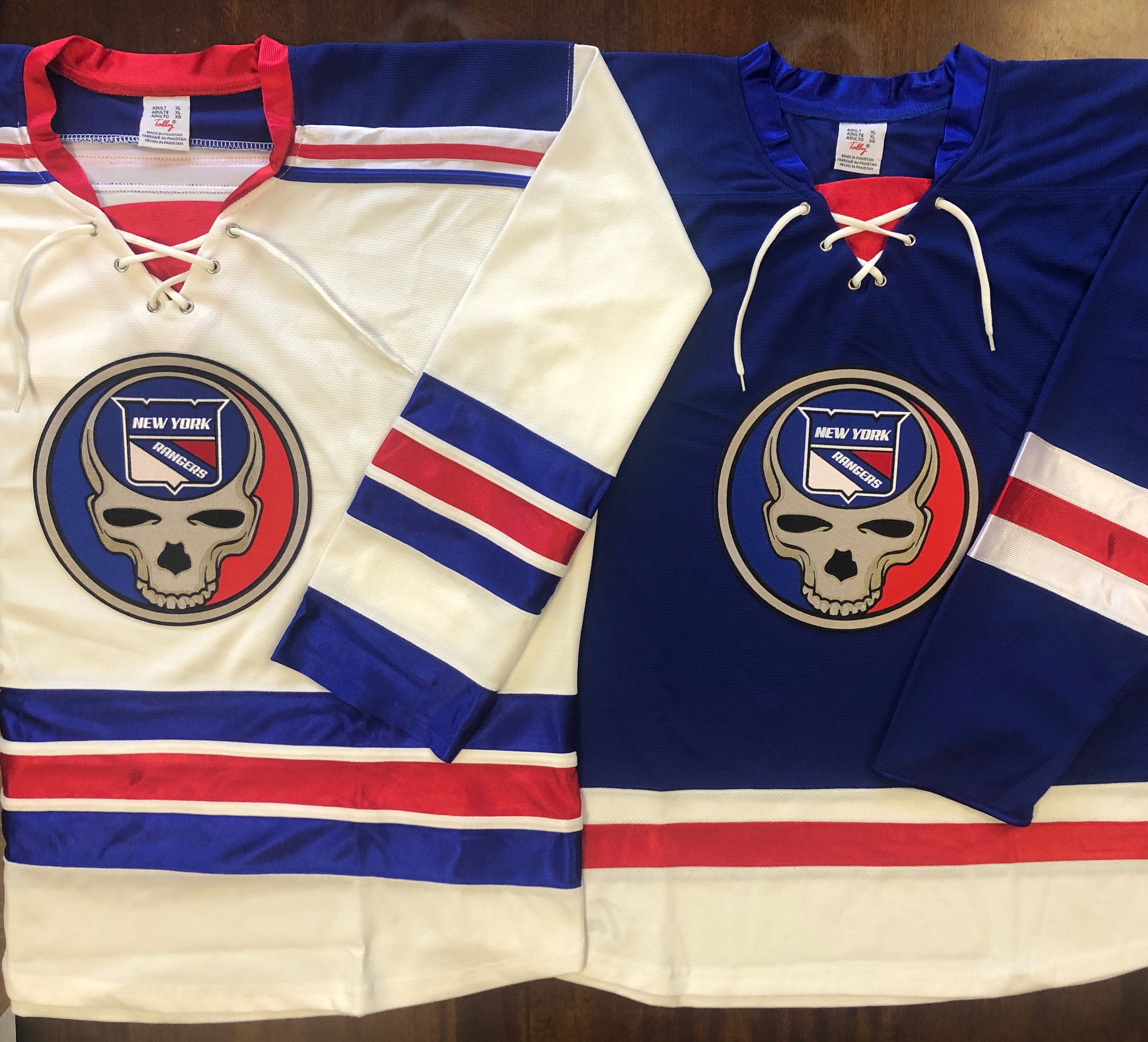 Grand Rapids Griffins jerseys for Grateful Dead Night. : r/gratefuldead