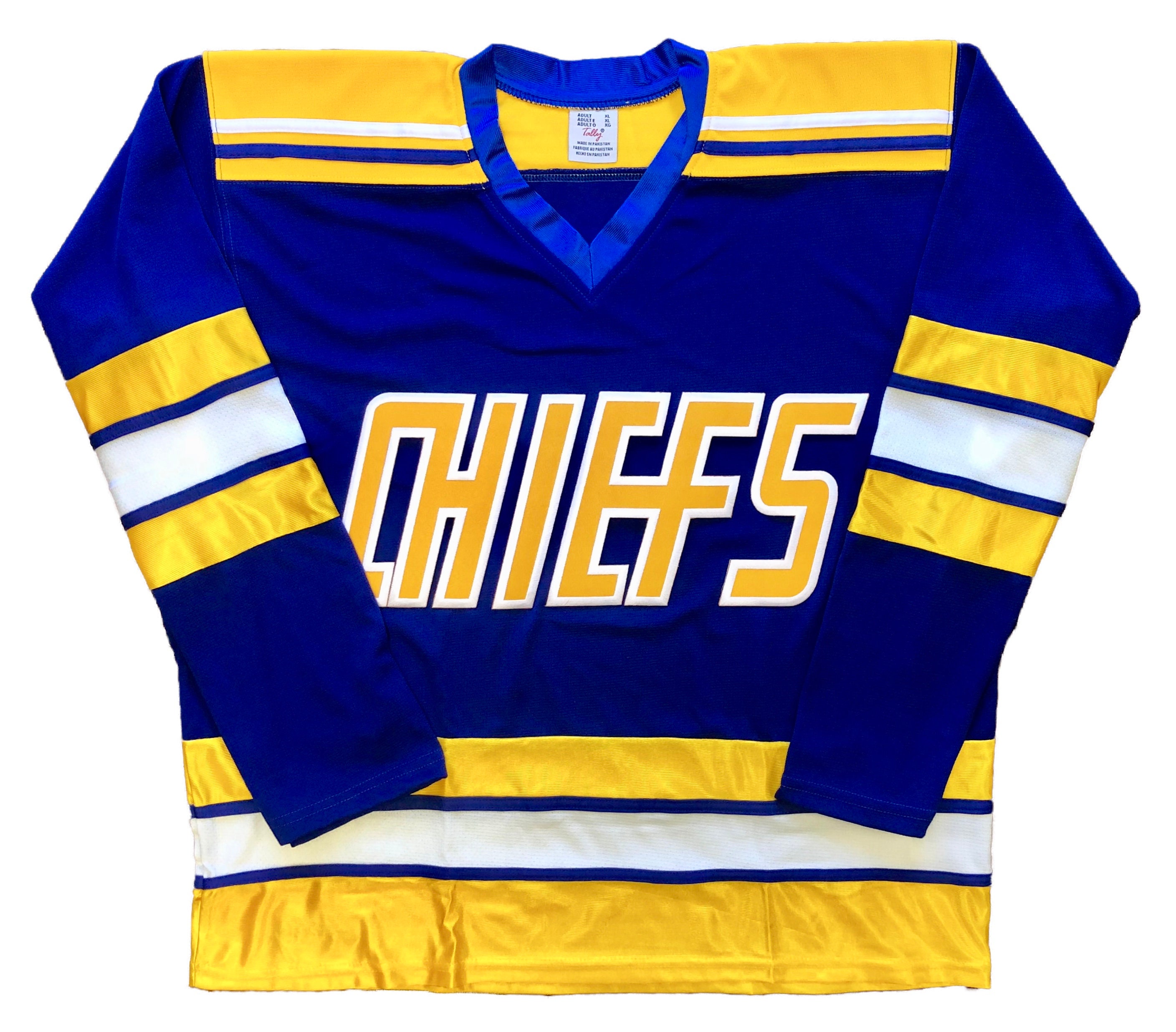 Your Name and Number - Chiefs Hockey Jersey (Home) Goalie - Modified XXL