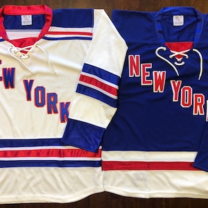 New York Hockey Jerseys - Order Any Quantity
