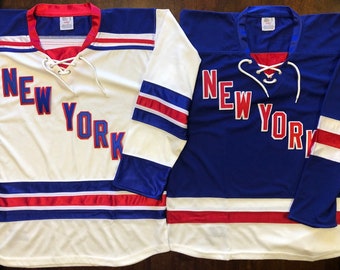 New York Hockey Jerseys - Order Any Quantity