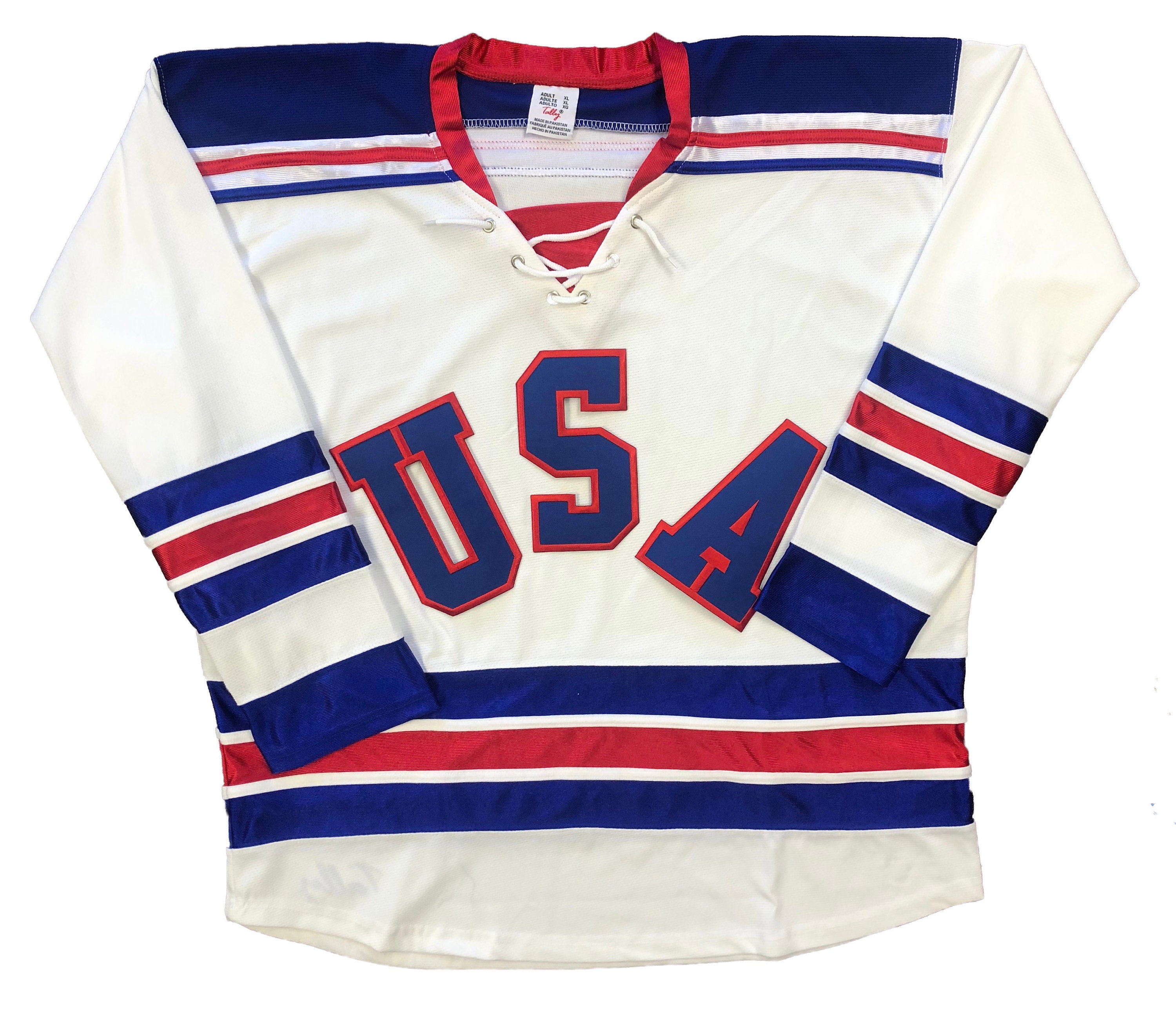 Team USA Hockey Jerseys Order Any Quantity Etsy