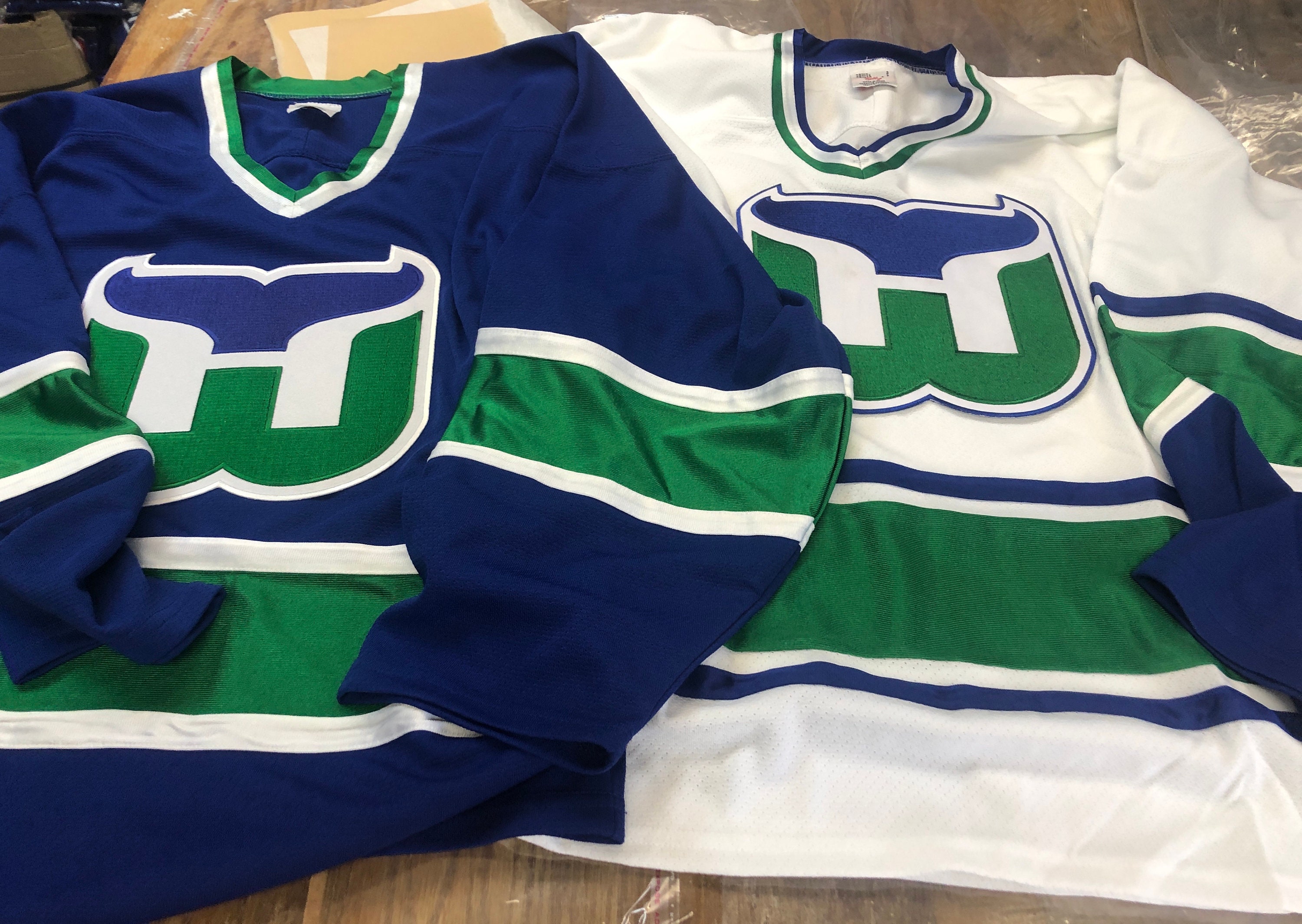 CalderCup2000's Game Worn Hartford Whalers Jersey Collection