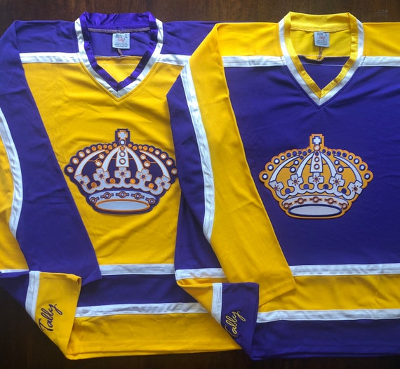Los Angeles Kings Gold Jersey NHL Fan Apparel & Souvenirs for sale