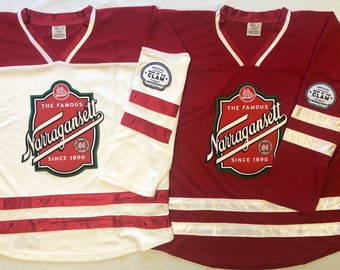 Narragansett Hockey Jerseys - We Customize with Player Name and Number
