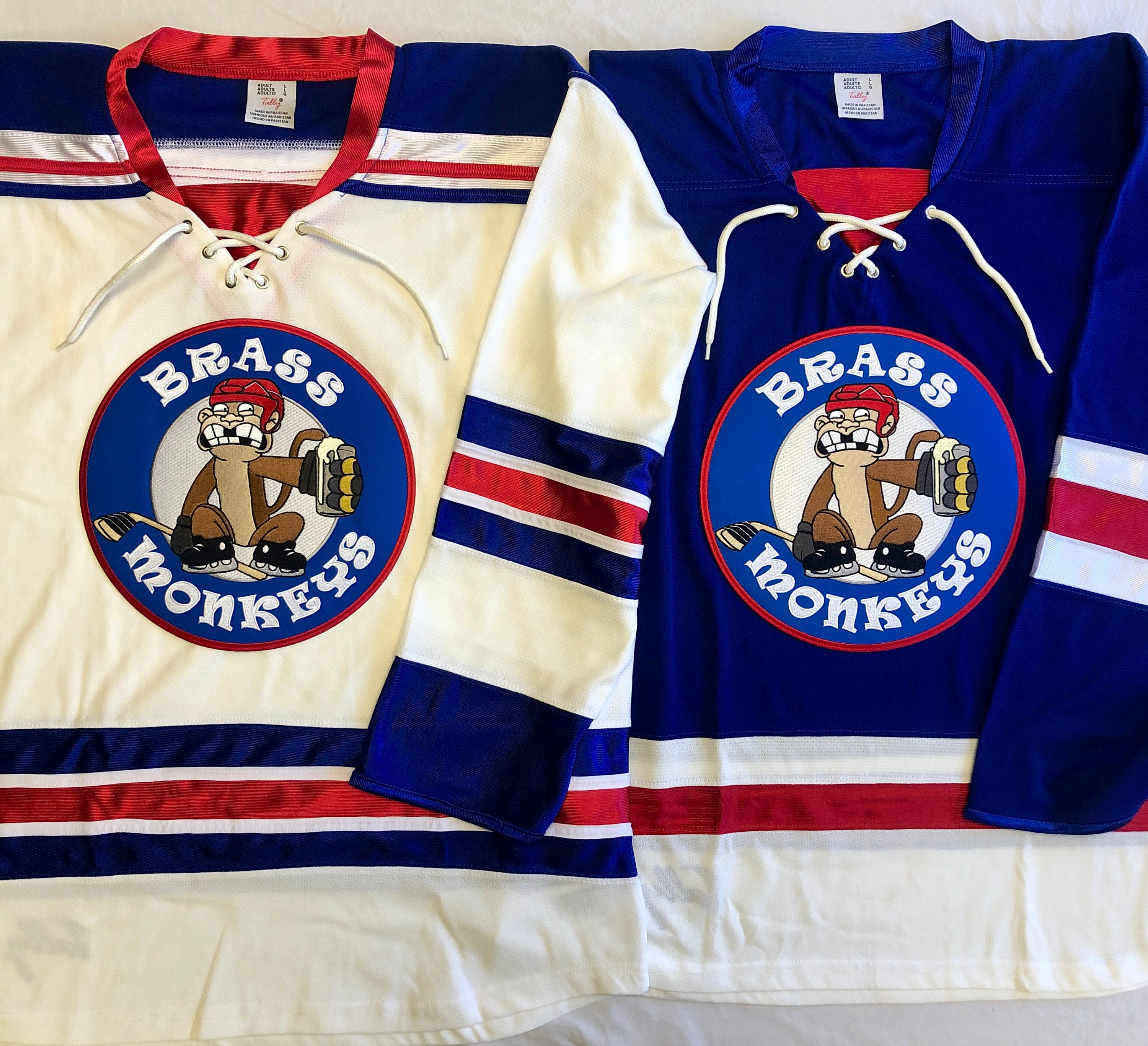 Brass Monkeys Hockey Jerseys - Order Any Quantity