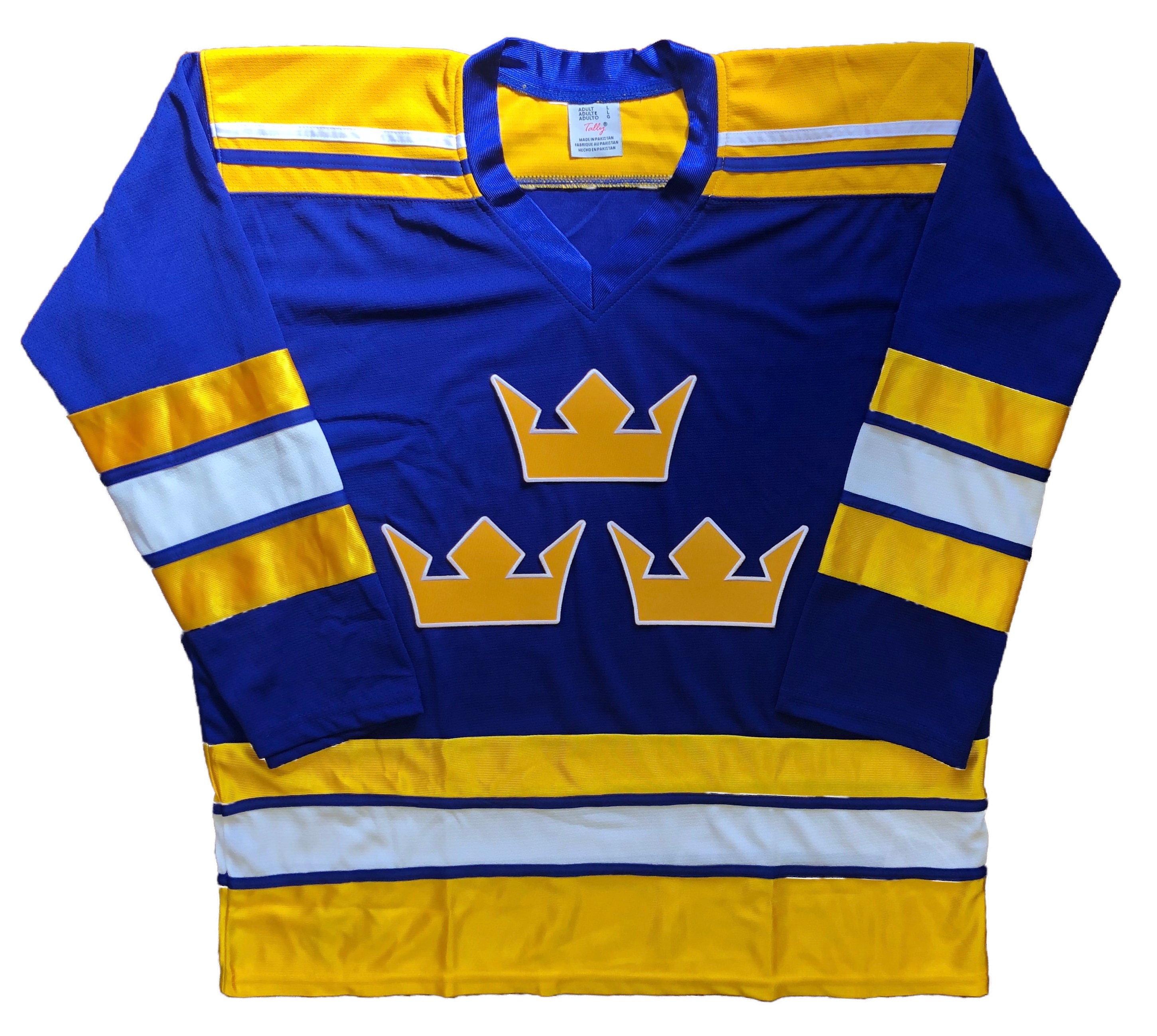 Team Sweden Hockey Jerseys We Customize With Player Name and Etsy