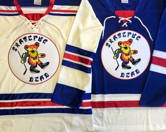 Skateful Dead Hockey Jerseys - Order Any Quantity