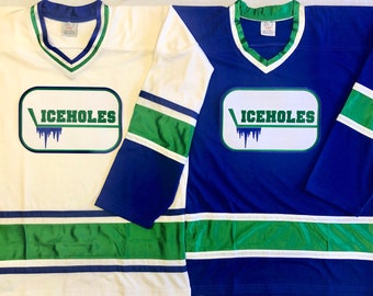 Iceholes Hockey Jerseys - Order Any Quantity