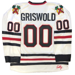 Clark Griswold Christmas Vacation Hockey Jersey White