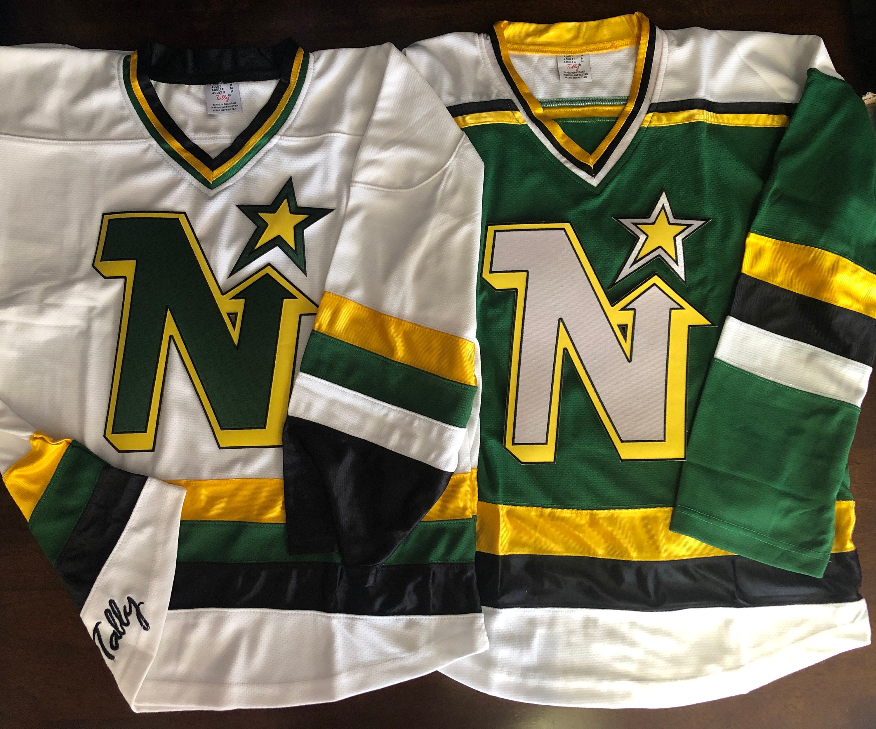 Lot Detail - Minnesota North Stars 75th Anniversary 1991-92 Season Home  White Game Used Jersey