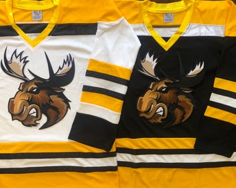 Big Moose Custom Hockey Jerseys - We Add Your Name and Number