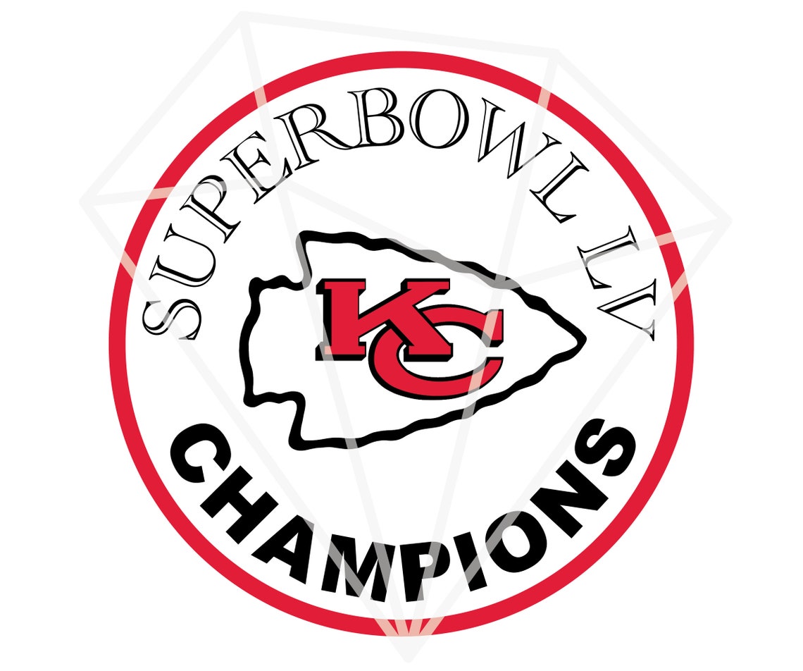 Kansas City Chiefs Super Bowl Lv Graphics For Cricut Or Etsy