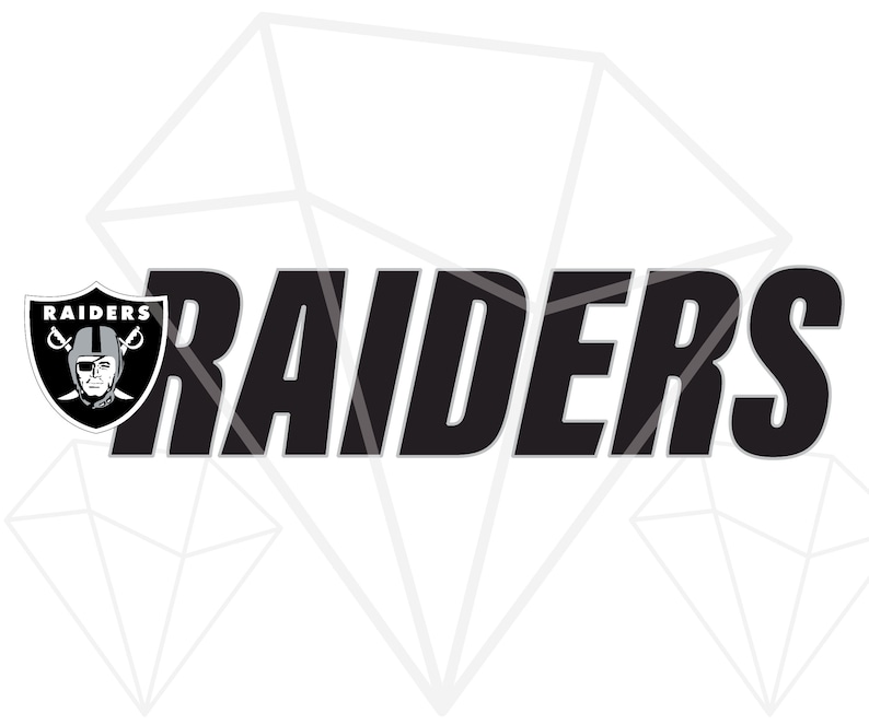 Download Las Vegas Raiders SVG PNG bundle/ Repeat pattern cricut | Etsy