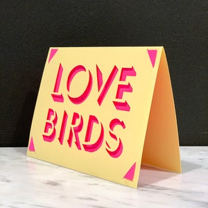 Plik do wycinania kartek z okazji rocznicy ślubu lub ślubu Love Birds/ Cricut lub Cricut Joy Insert Card Easy Corner Card SVG PNG clipart