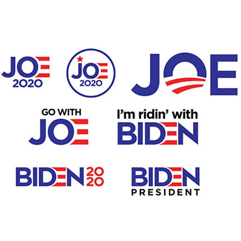 Joe Biden SVG PNG bundle/ Go with Joe/ Biden Logo/ Im ridin with Biden/ Biden President Obama graphic Clipart cricut silhouette image 1