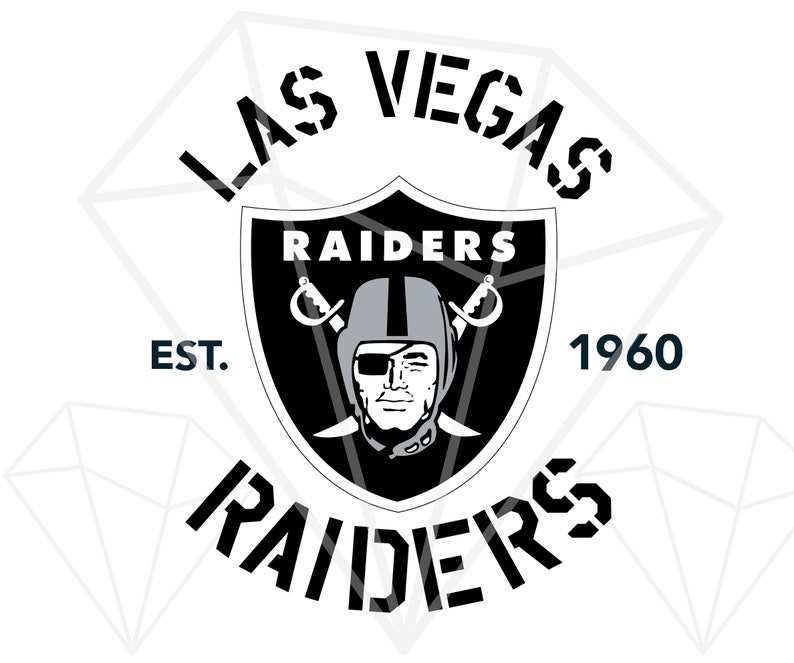 Las Vegas Raiders SVG PNG bundle/ Repeat pattern cricut | Etsy