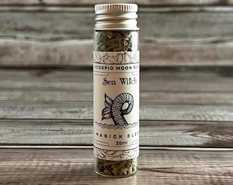 Sea Witch Herb Blend, Ocean Magic, Witchcraft Supplies (20ml)
