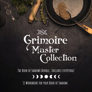 Book of Shadows Master Collection • Includes All Grimoire PDF Digital Downloads