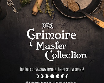 Book of Shadows Master Collection • Includes All Grimoire PDF Digital Downloads