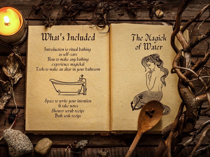 Getting Started With Intentional Bathing - a Pdf Workbook - Etsy