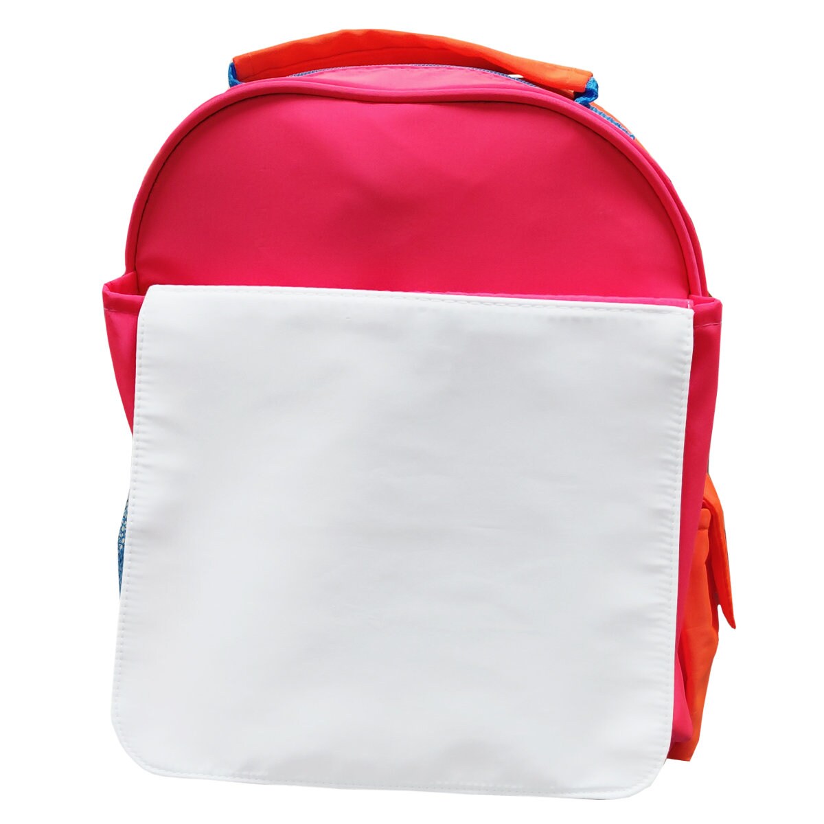 neon pink mini backpack