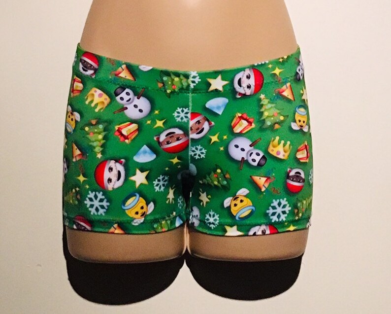 gym shorts and crop top