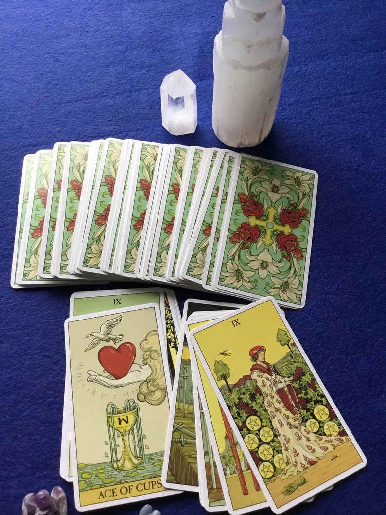 After Tarot ONE CARD Reading Emailed To You After Tarot Etsy