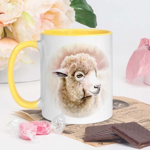 Sheep Mug Sheep Coffee Mug Sheep Coffee Cup Personalized Lover Gift Gifts for Women Gifts for Men