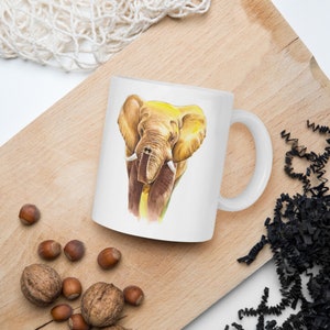 Elephant Mug - Elephant Coffee Mug - Elephant Coffee Cup