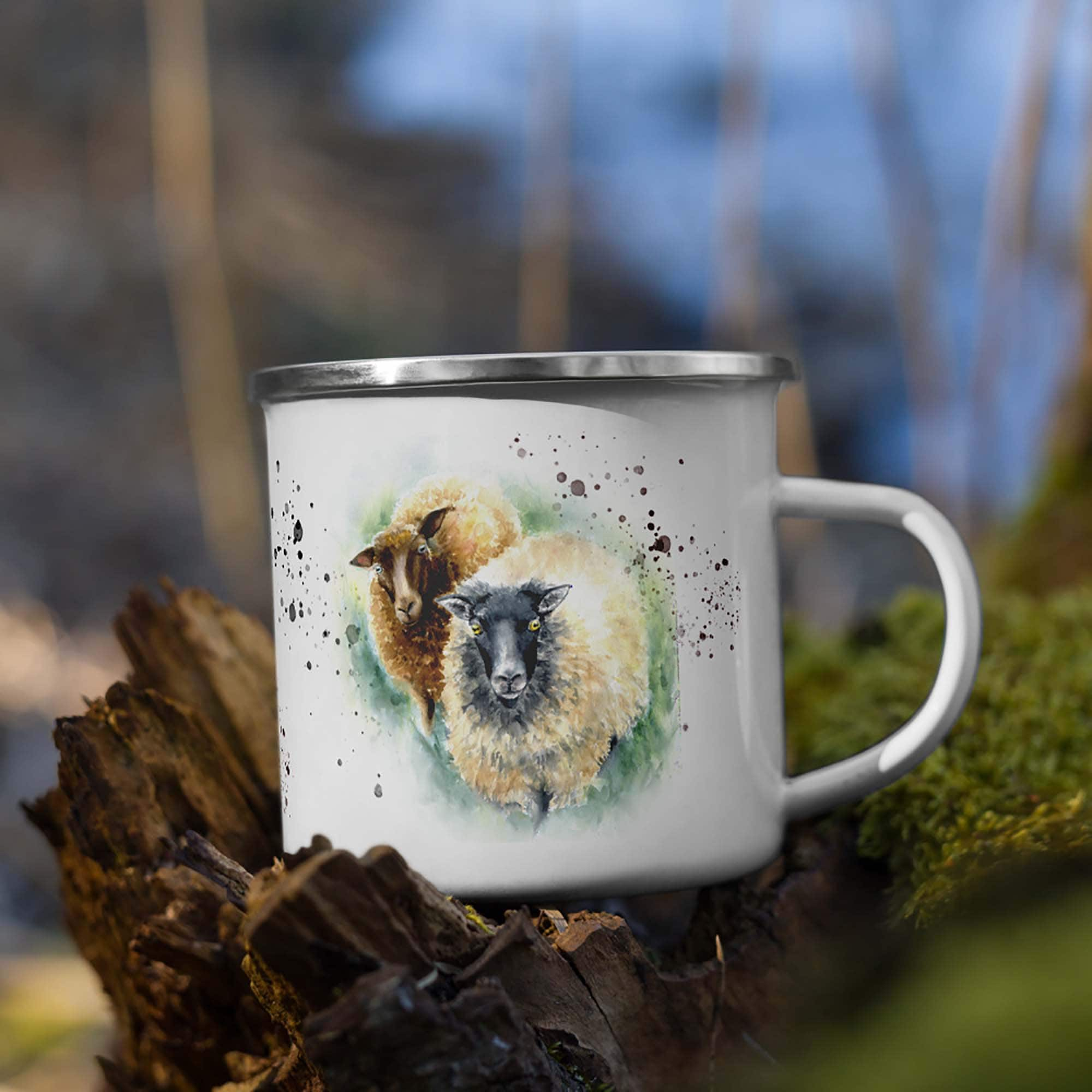 Mouton Vintage Sheep Mug Coffee Cup Personnalisé Lover Cadeaux Cadeaux Pour Femmes Hommes