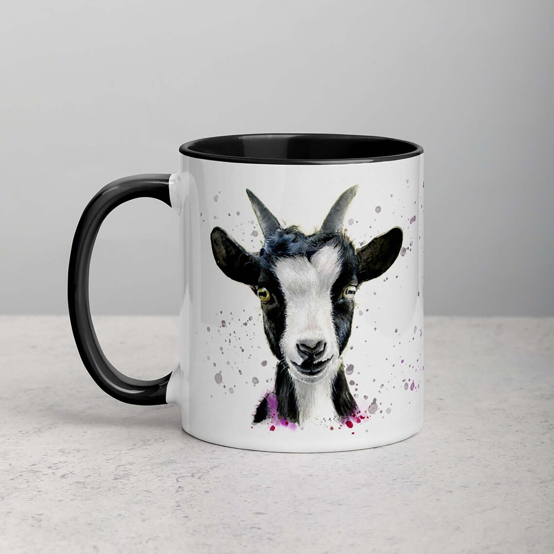 Goat Mug Goat Coffee Mug Coffee Cup Goat Cup Personalized Etsy