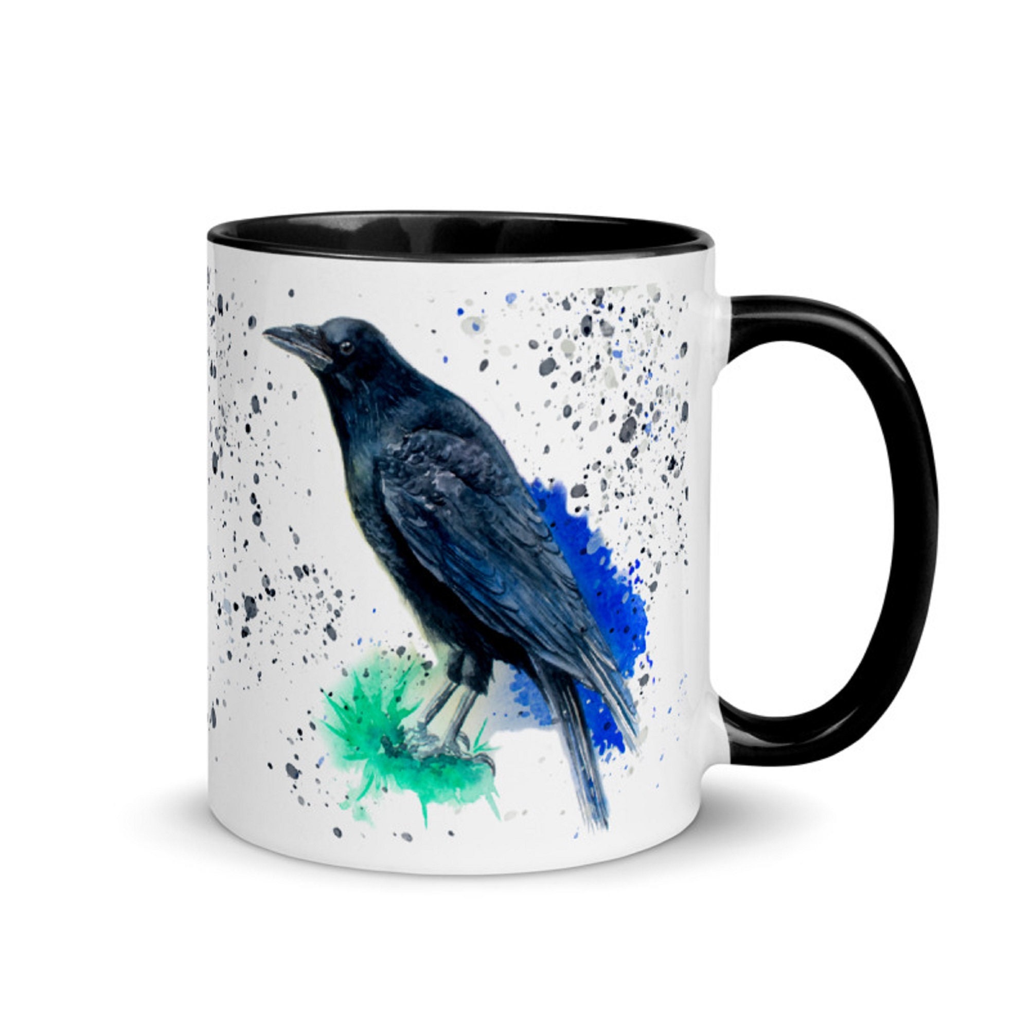 Crow Mug Raven Coffee Tasse à Café Personnalisé Crow Lovers Cadeaux Pour Femmes