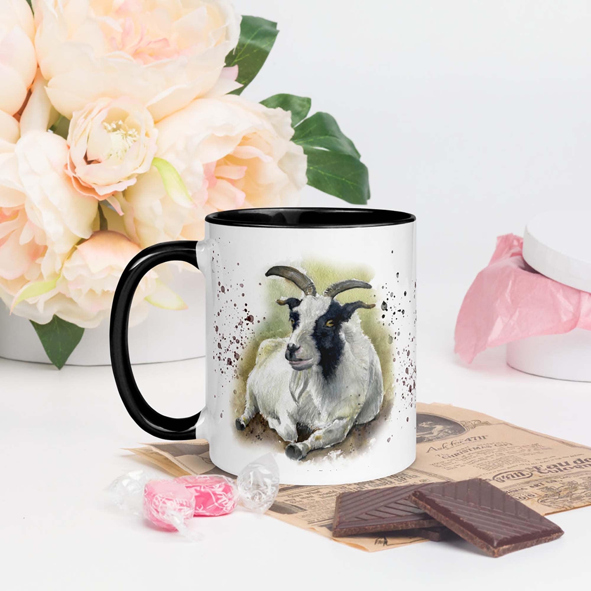 Lovers Gift Goat Mug Coffee Cup Personnalisé Lover Cadeau Cadeaux Pour Femmes Hommes