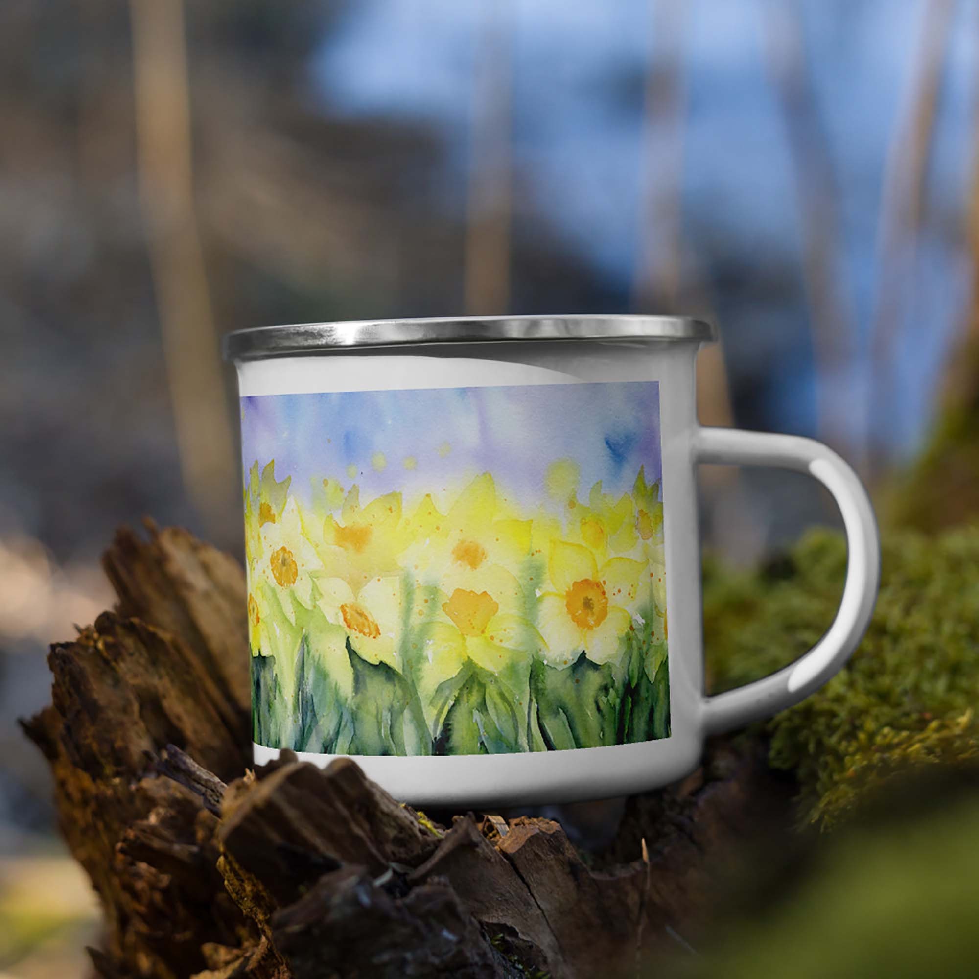 Fleurs Mug Tasse à Café Camping Lover Cadeaux Pour Femmes Hommes