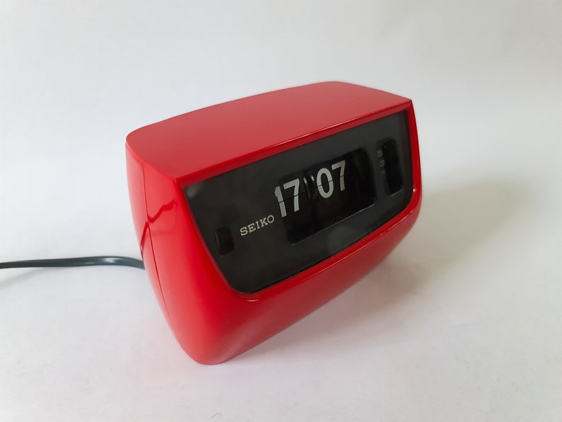 Electric Alarm Flip Clock SEIKO Model SDA 573 in Perfect Etsy
