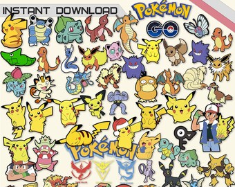 Download Pikachu Svg Etsy